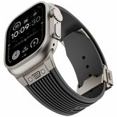 Streamlined Silicone  Watch Bands